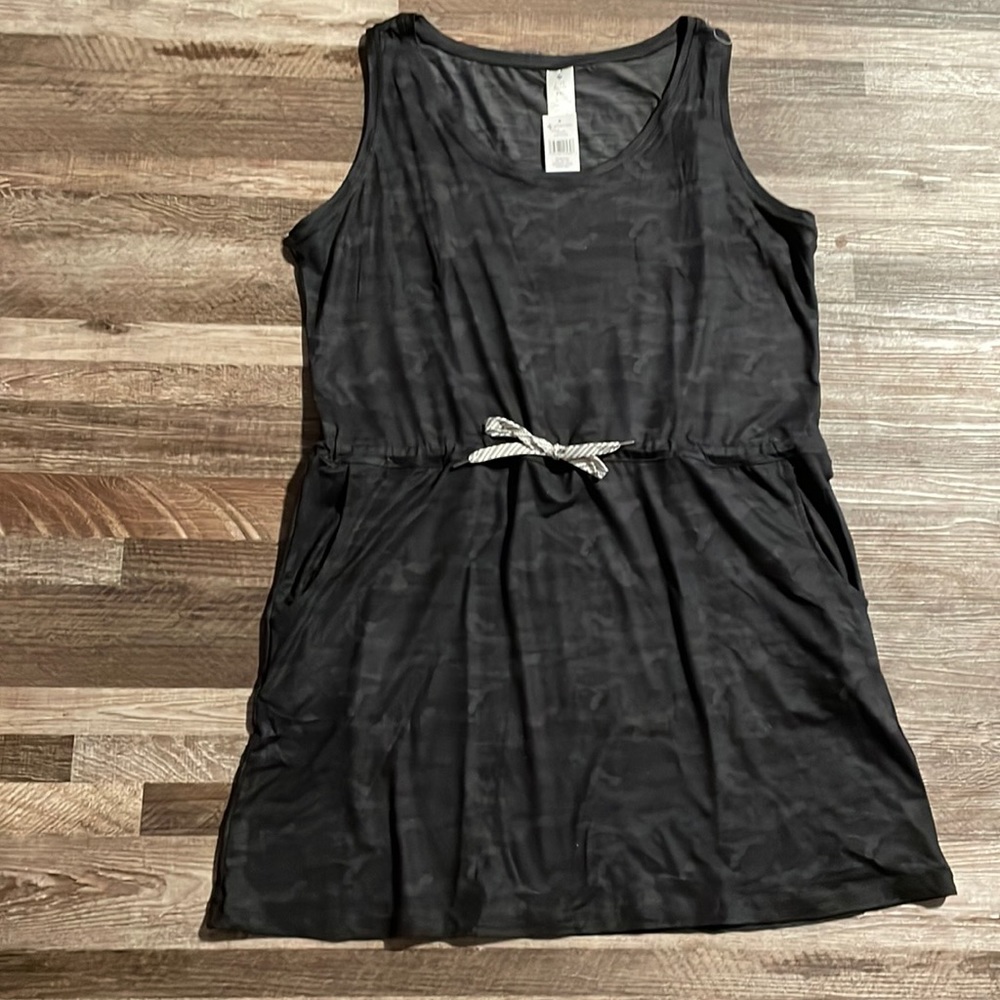 Camo dress with pockets